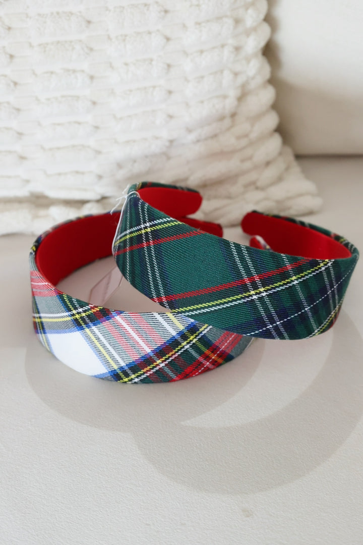 Christmas Plaid Headband