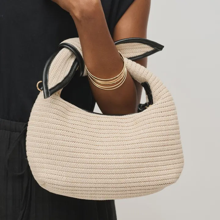 Paloma Straw Crossbody - Ivory