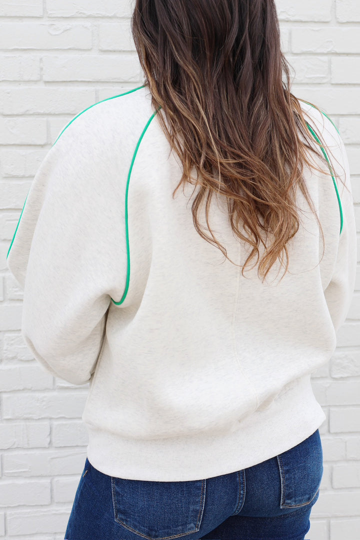 Amelia Piping Pullover