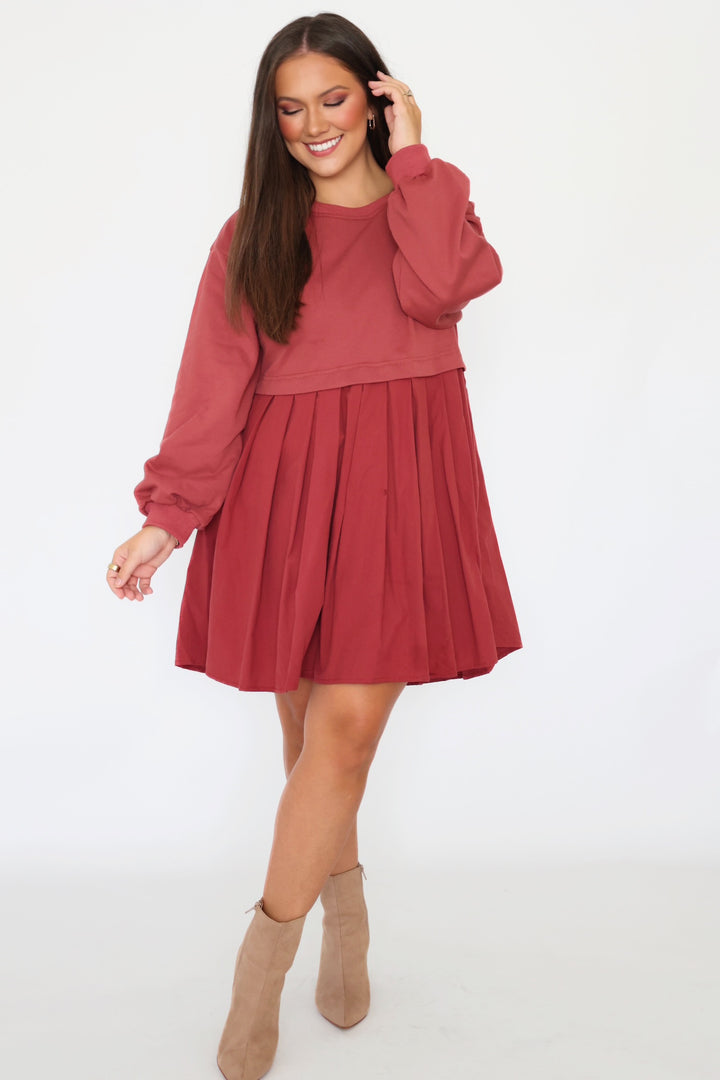 Meredith Sweatshirt Dress