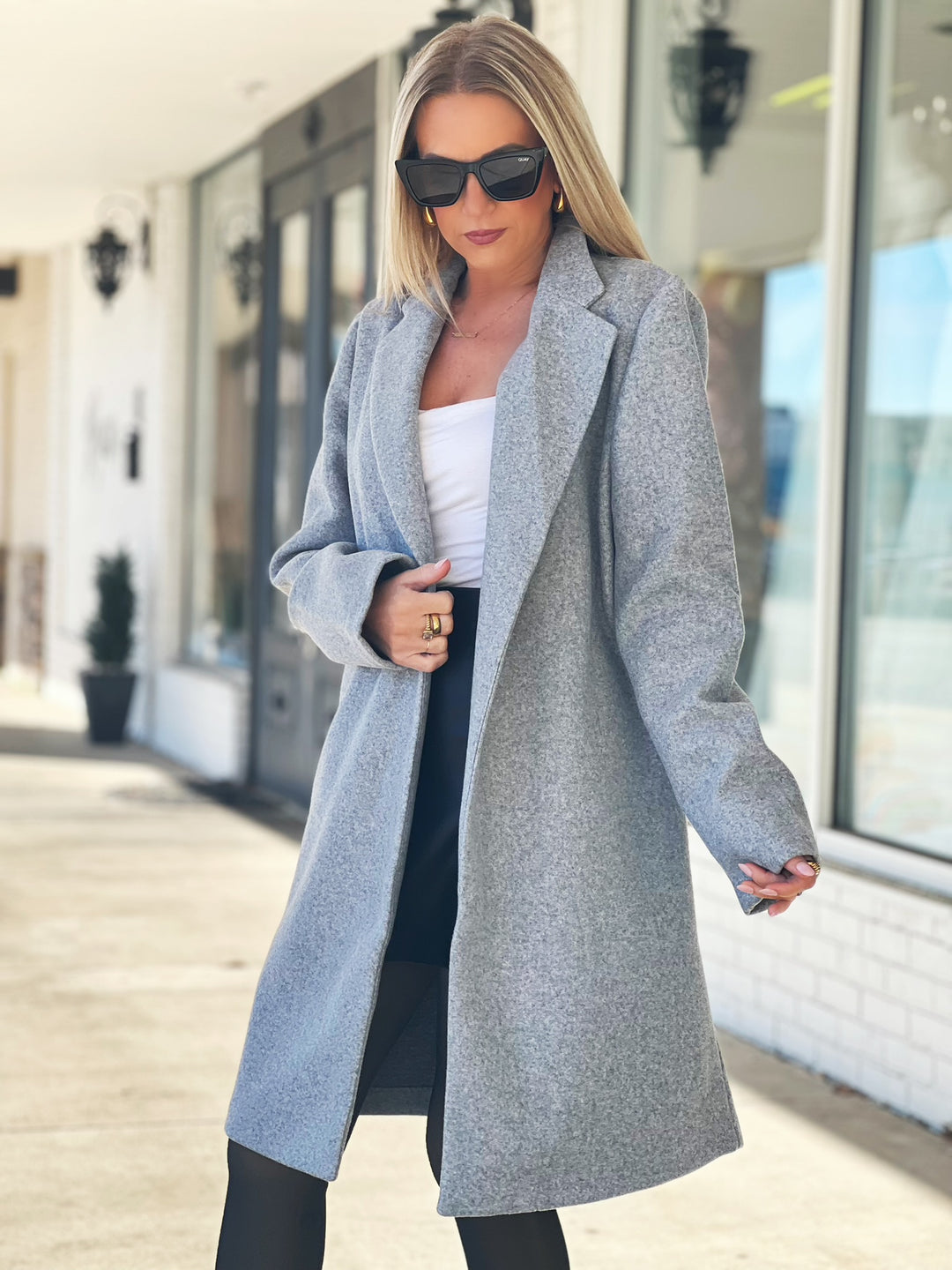 Providence Coat - Grey