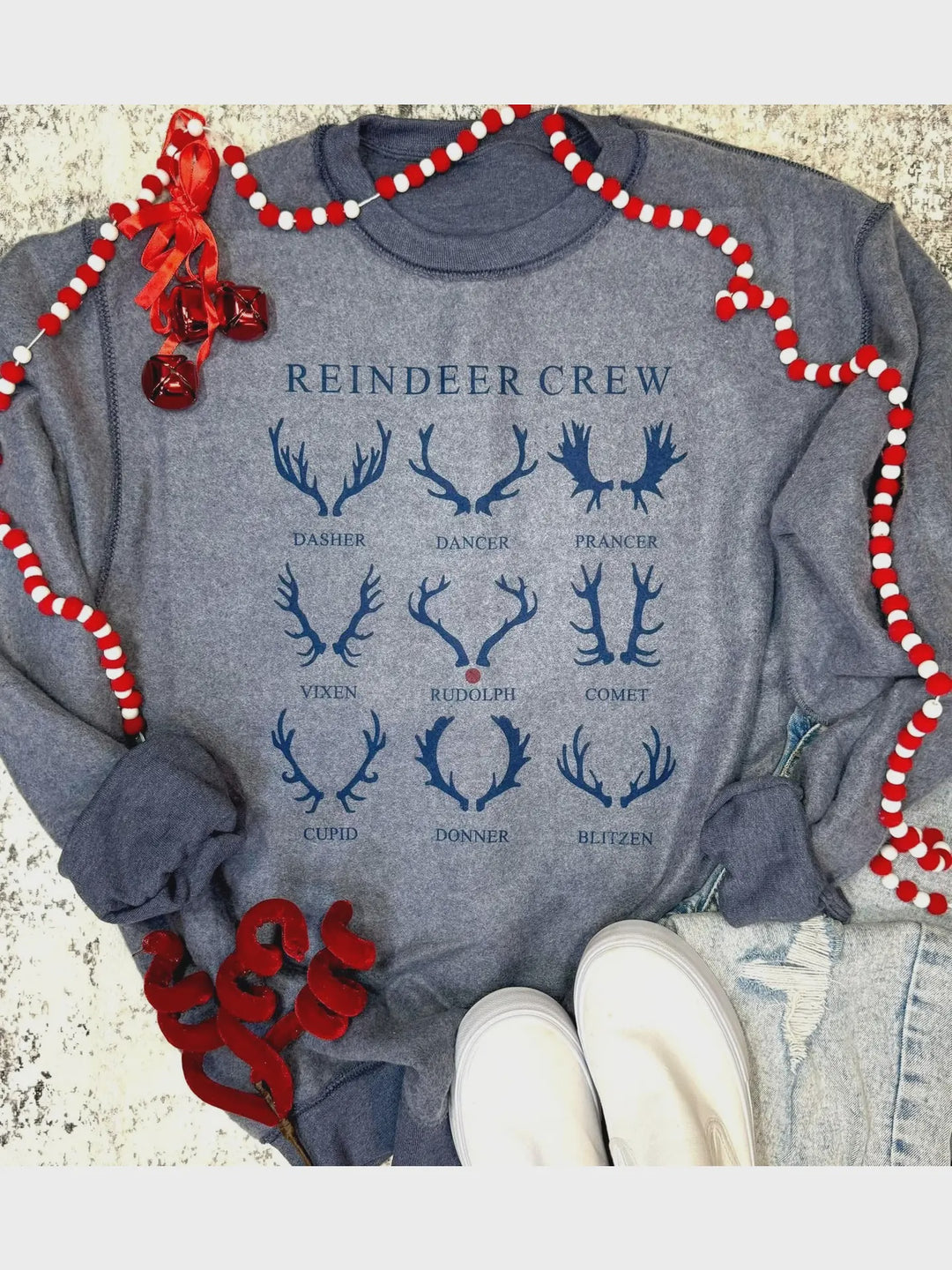 Reindeer Crew Sweatshirt