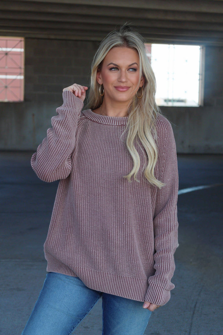 Jayla Sweater- Marsala