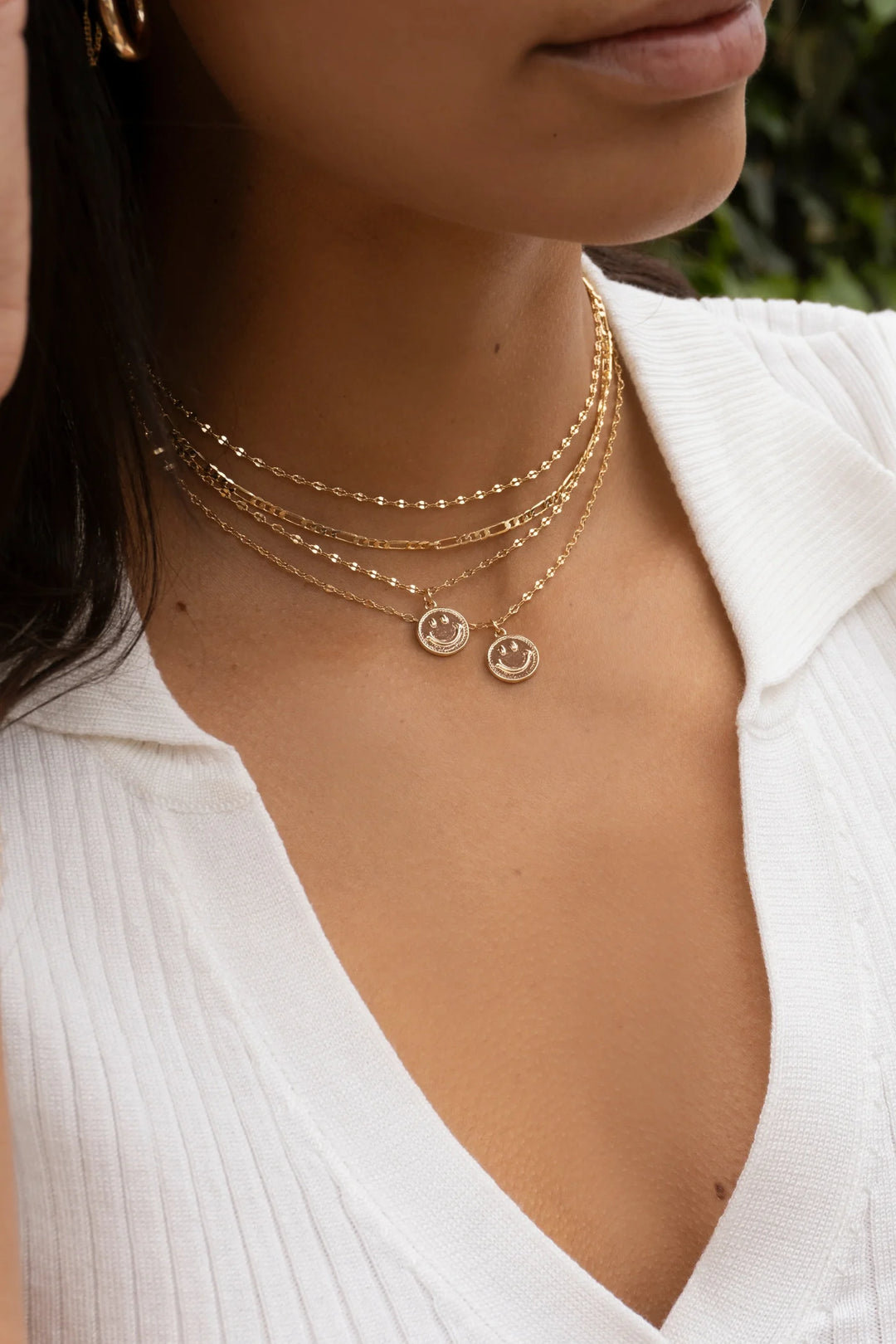 Golden Chain Necklace - Gold Plated