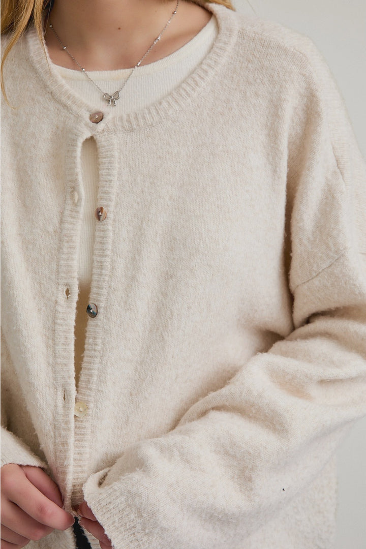Preboard Cardigan- Ivory