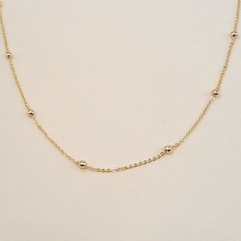 Cora 22.5" Necklace- Gold Plated