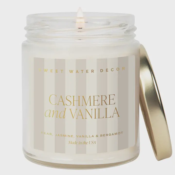 Cashmere And Vanilla 9 oz. Soy Candle