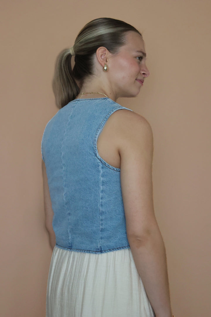 Nessa Denim Vest