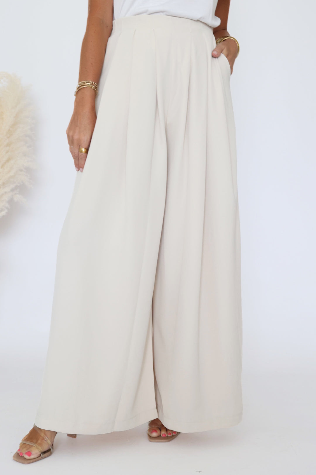 Donna Wide Leg Pant- Final sale