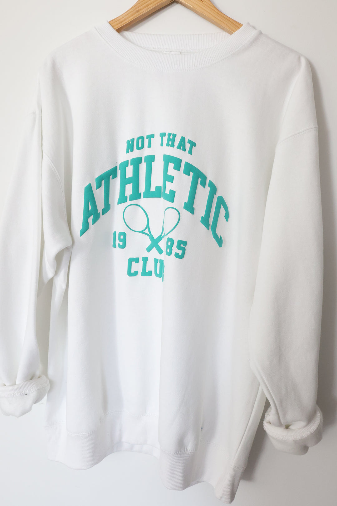 Not That Athletic Sweatshirt- Final Sale