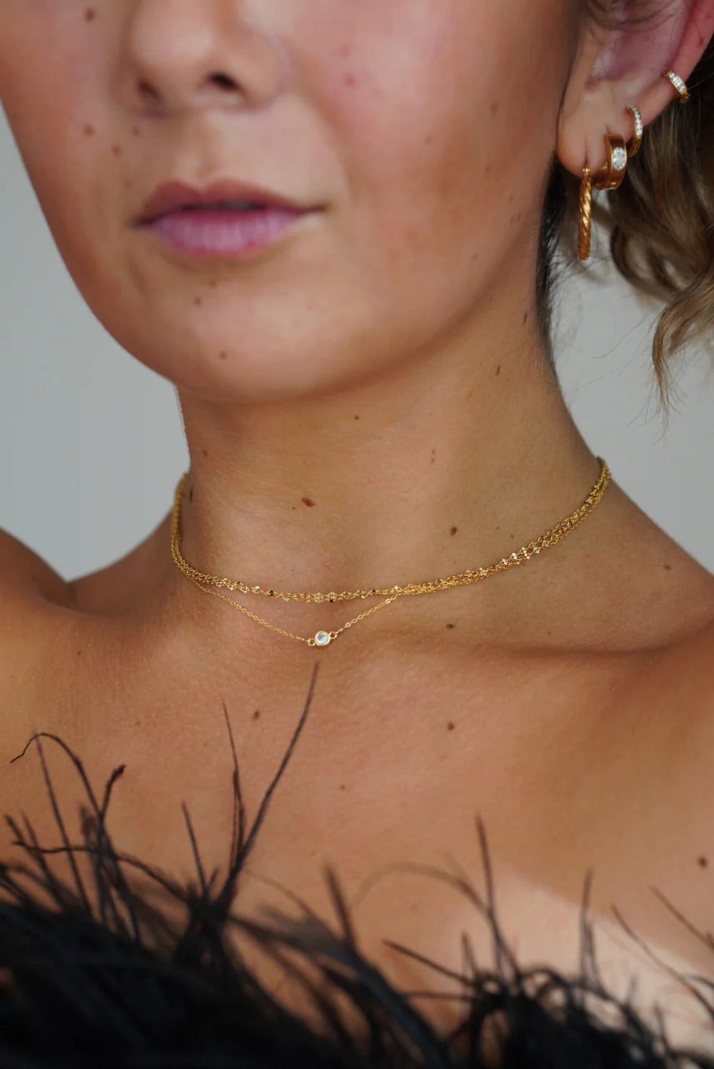 Golden Chain Necklace - Gold Plated
