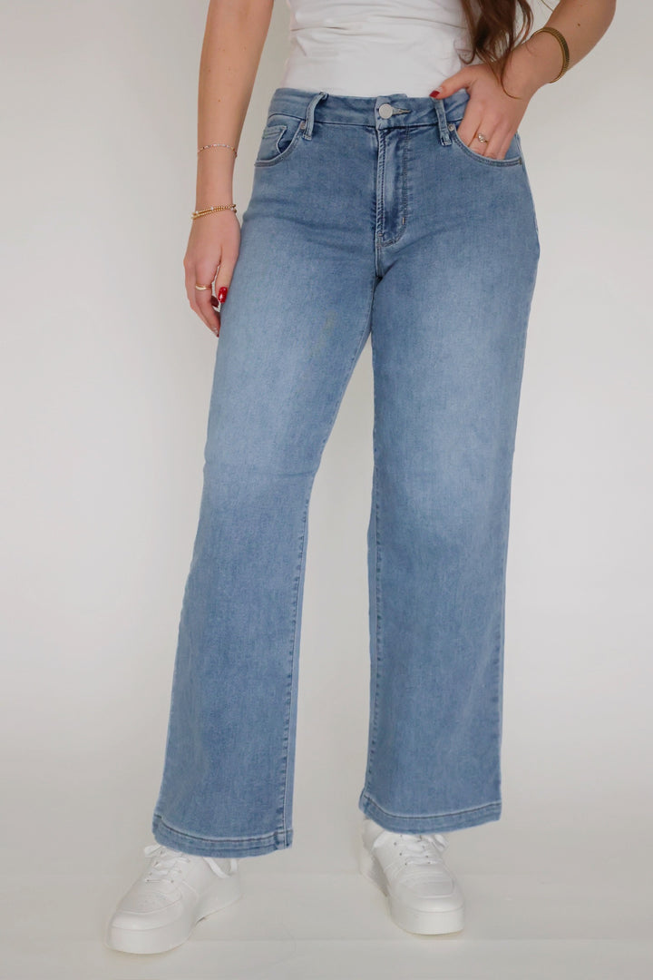 Sweat Wide Leg Jeans