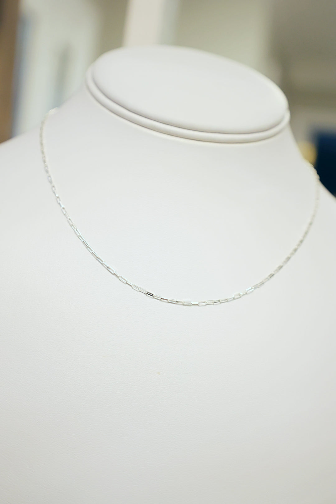 Sterling Silver Baby Link Necklace