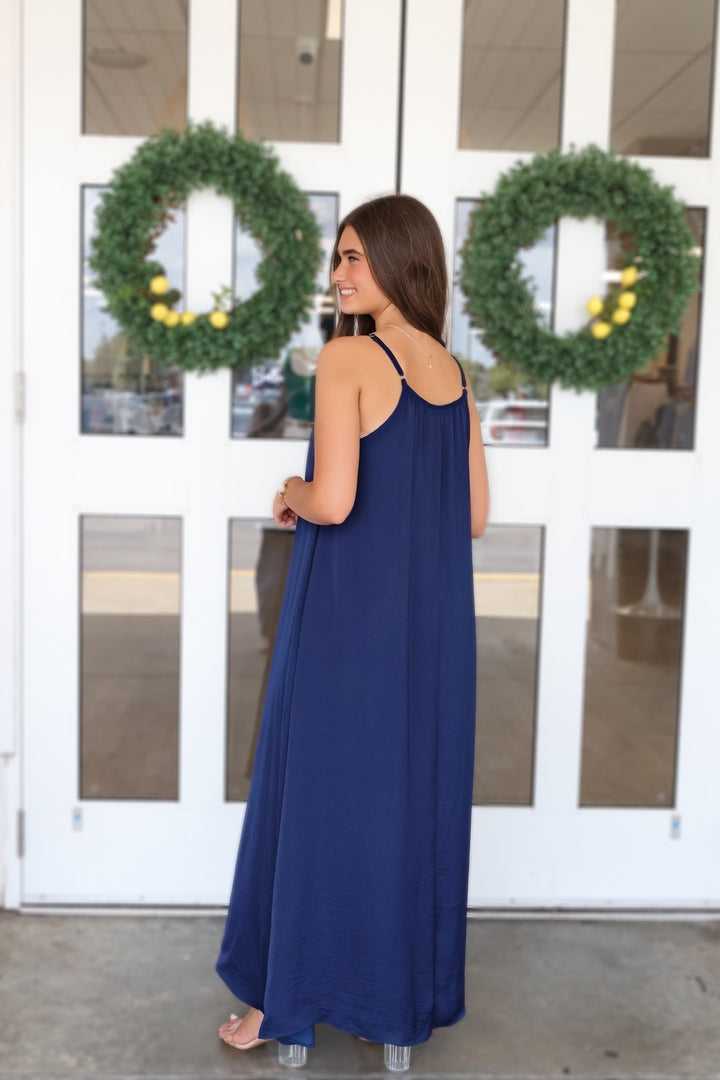 Breezy Beaded Maxi Dress