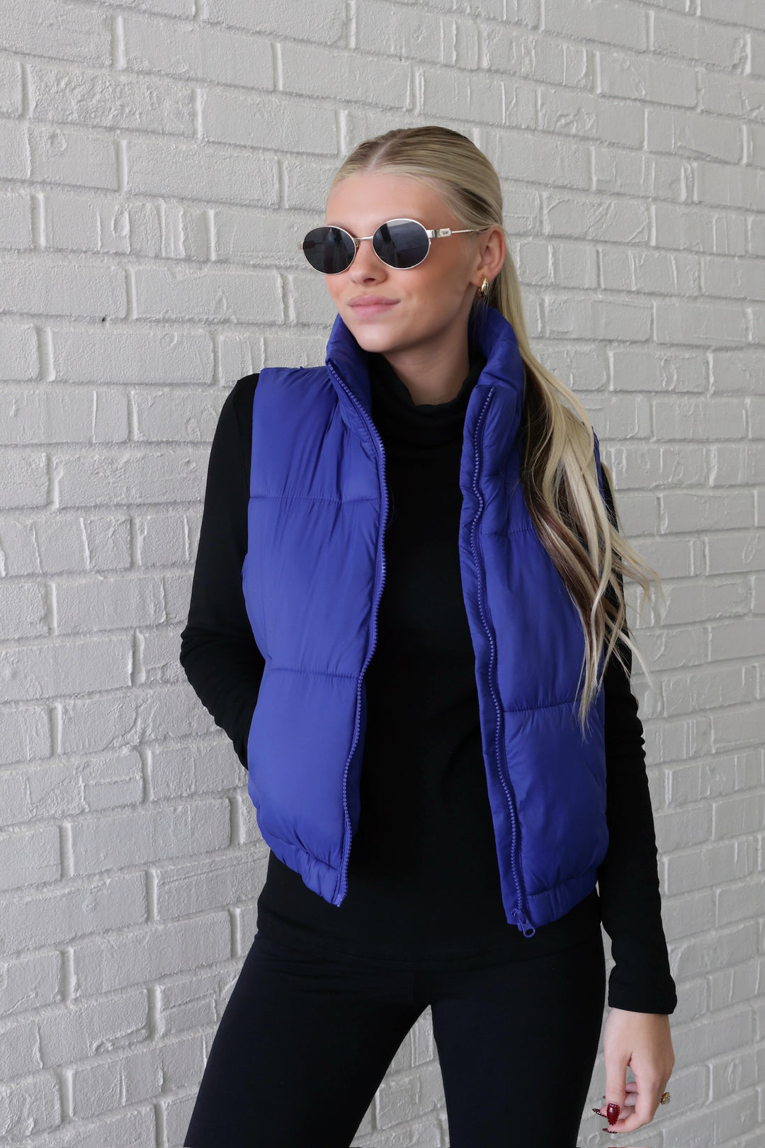 Dylan Puffer Vest-(FINAL SALE)