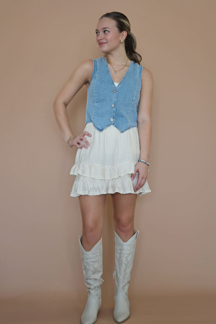 Nessa Denim Vest