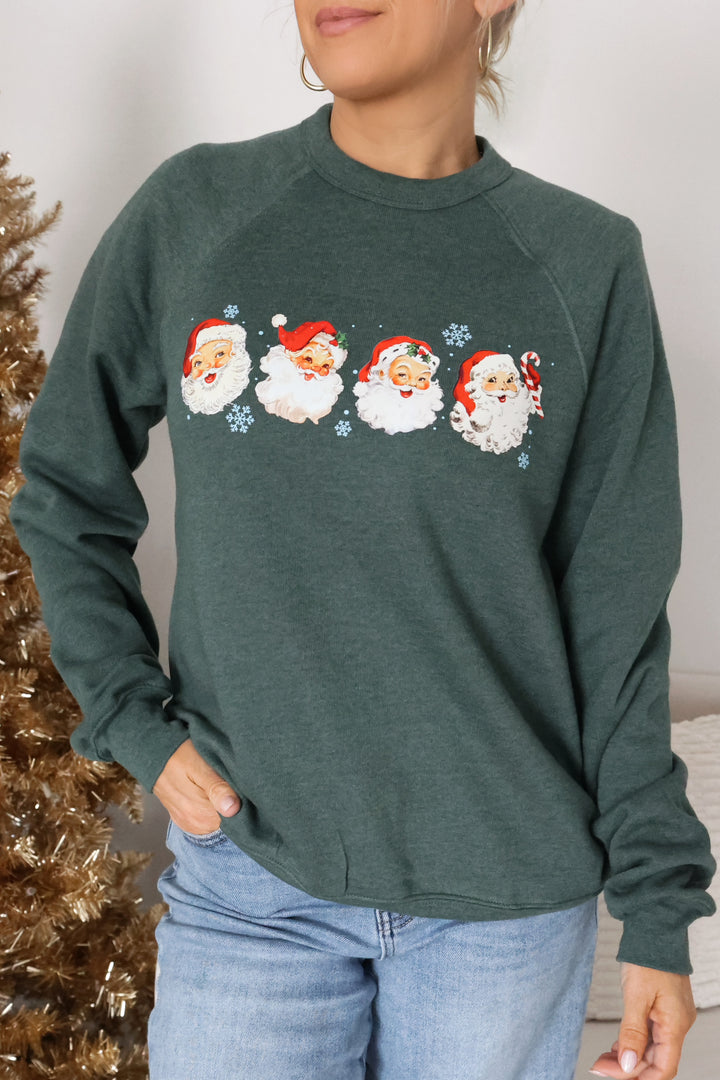 Jolly Vintage Santa Sweatshirt