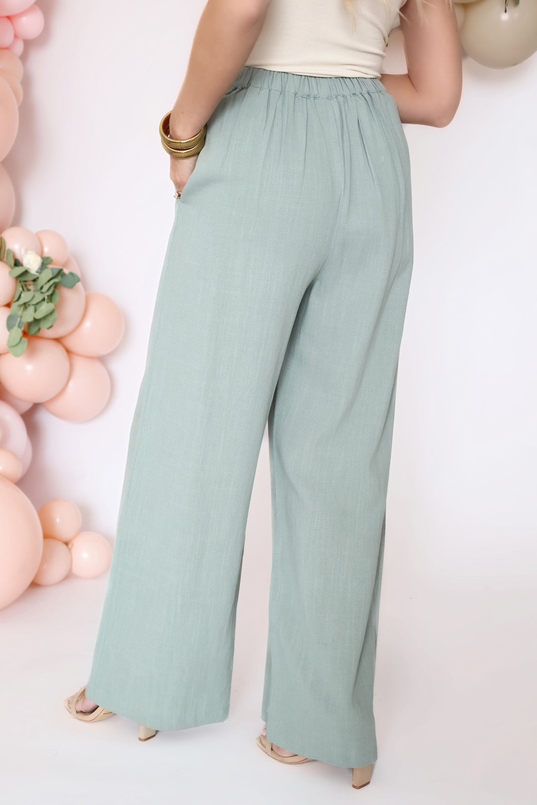 Botanical Linen Trousers