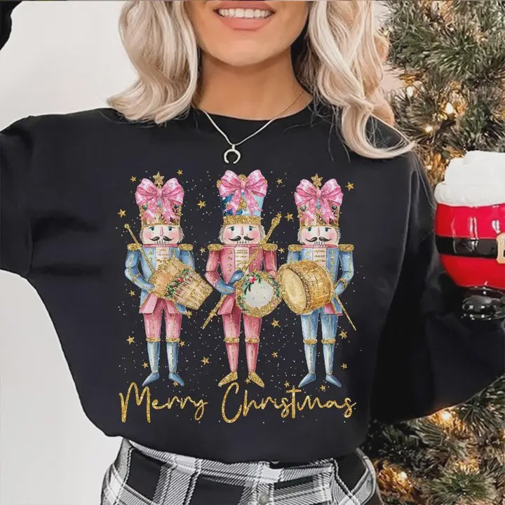 Glitter Nutcracker Sweatshirt