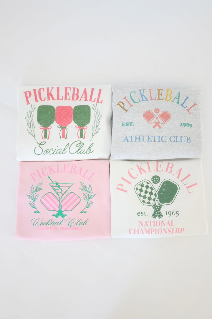 Pickleball Athletic Club Sweatshirt