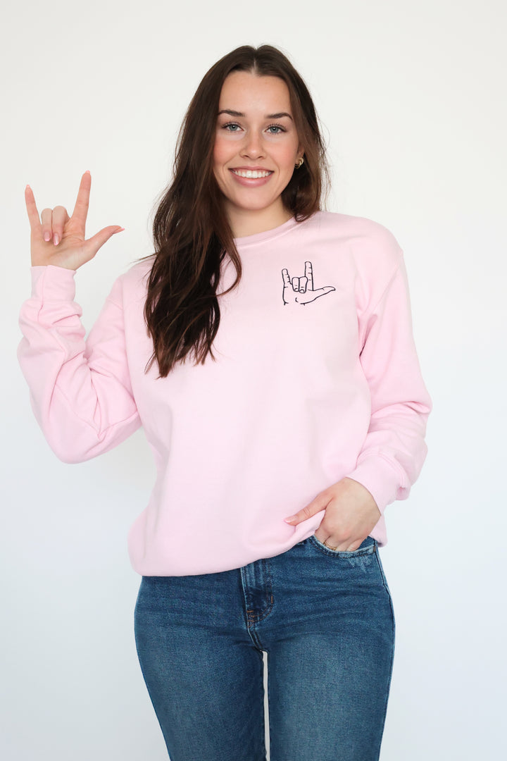 Love Language Sweatshirt (FINAL SALE)