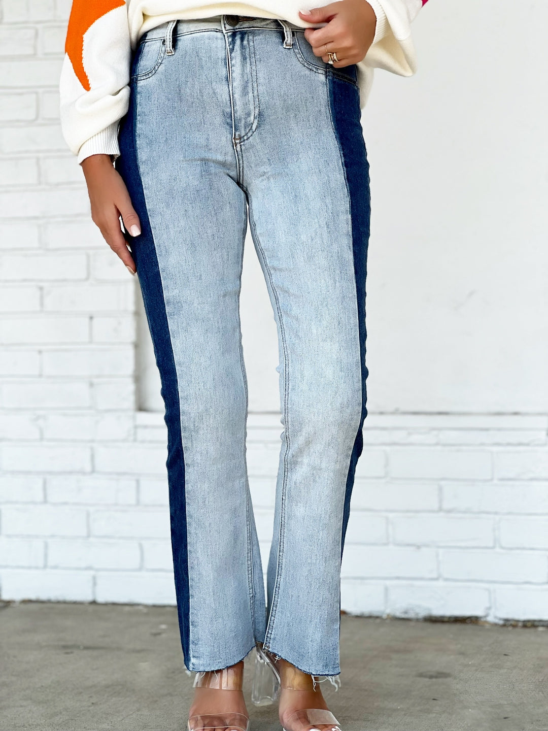 Kelsey High Rise Fab Ab Jean - Chirpy Wash (FINAL SALE)