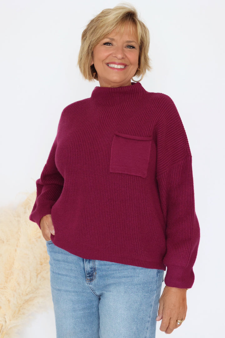 Skyler Pocket Sweater (FINAL SALE)