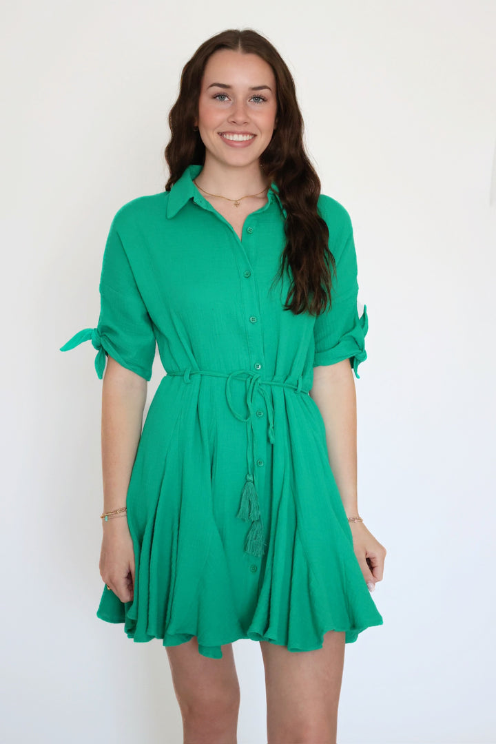 Thea Button Up Dress