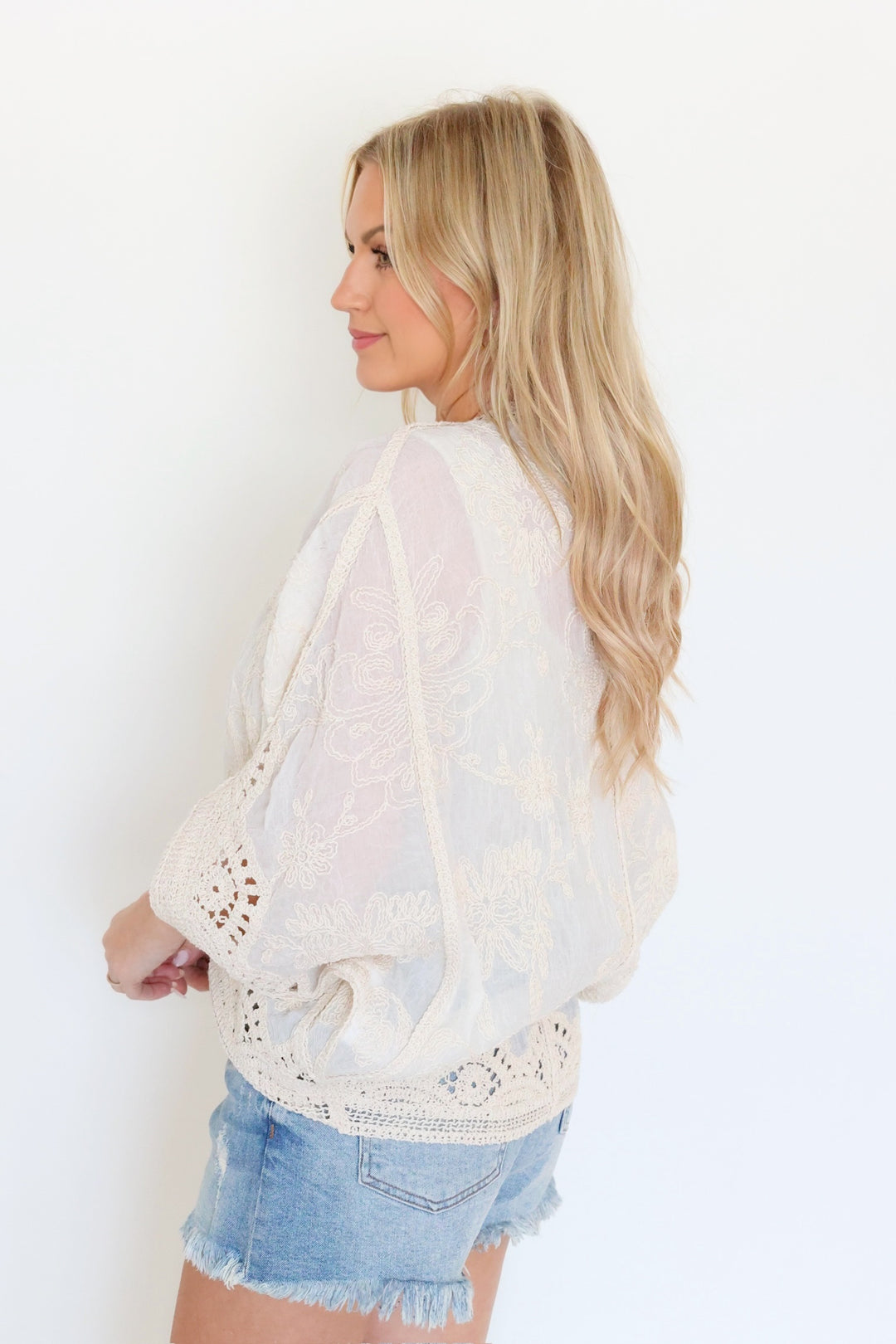 Farrah Crochet Top