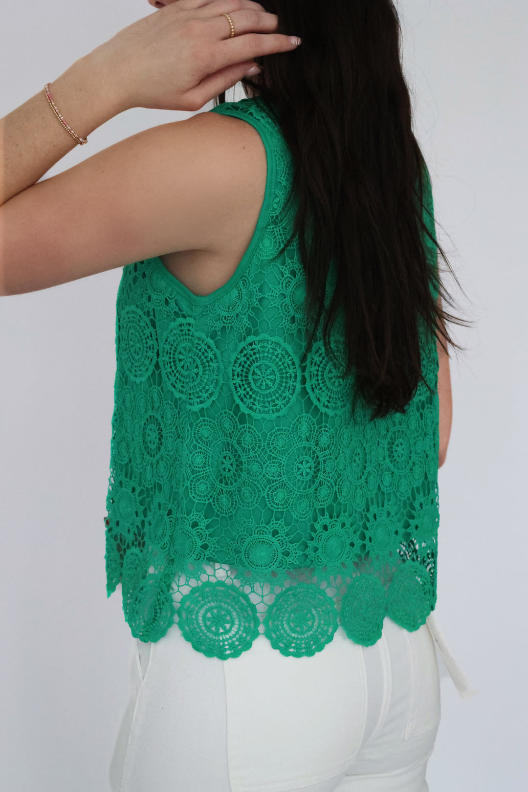 Daisy Lace Top