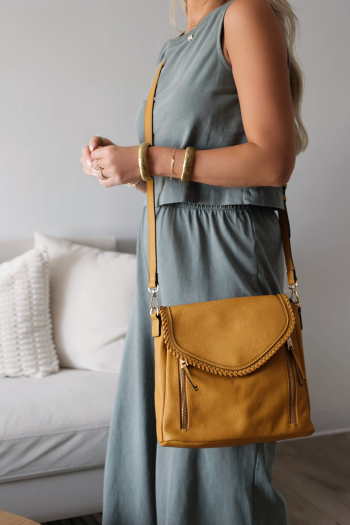 Lorelei Crossbody- Mustard