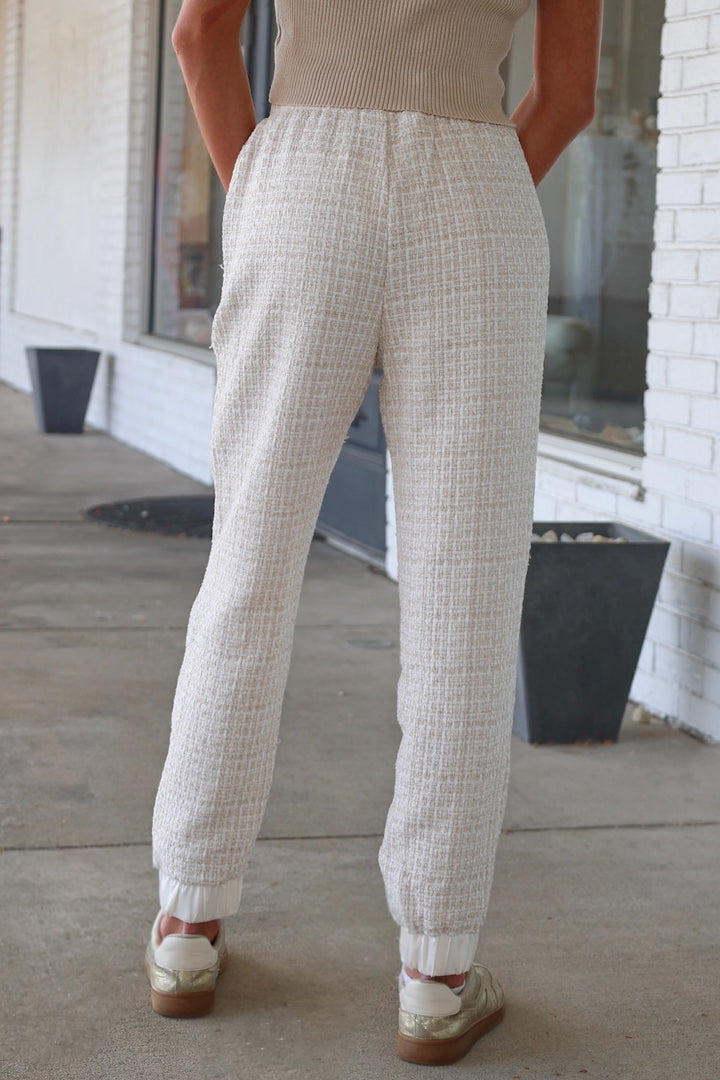 Tweed Joggers