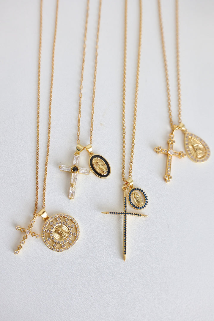 Radiant Double Chasrm Necklace