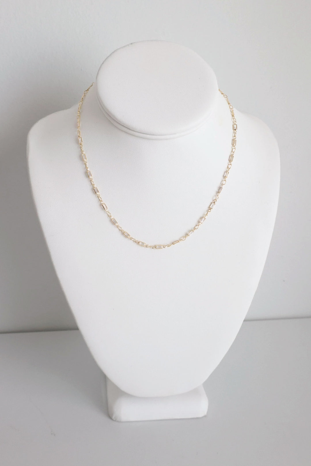 Amara Necklace- 14 plated