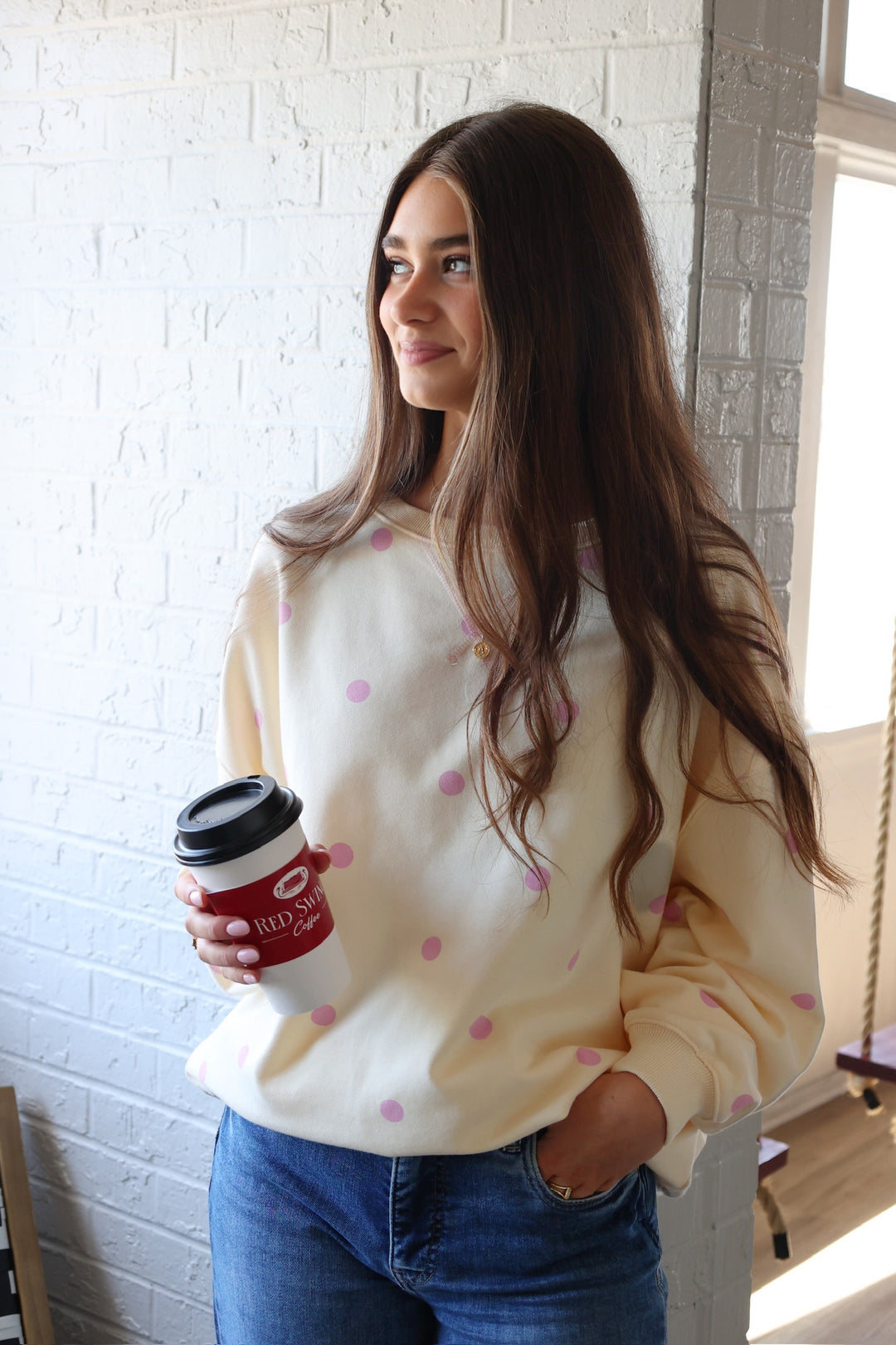 Polka Fun Sweatshirt