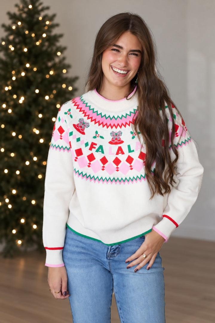 Fair Isle Fa La La Sweater