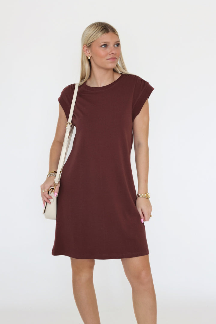 Routine Shift Mini Dress