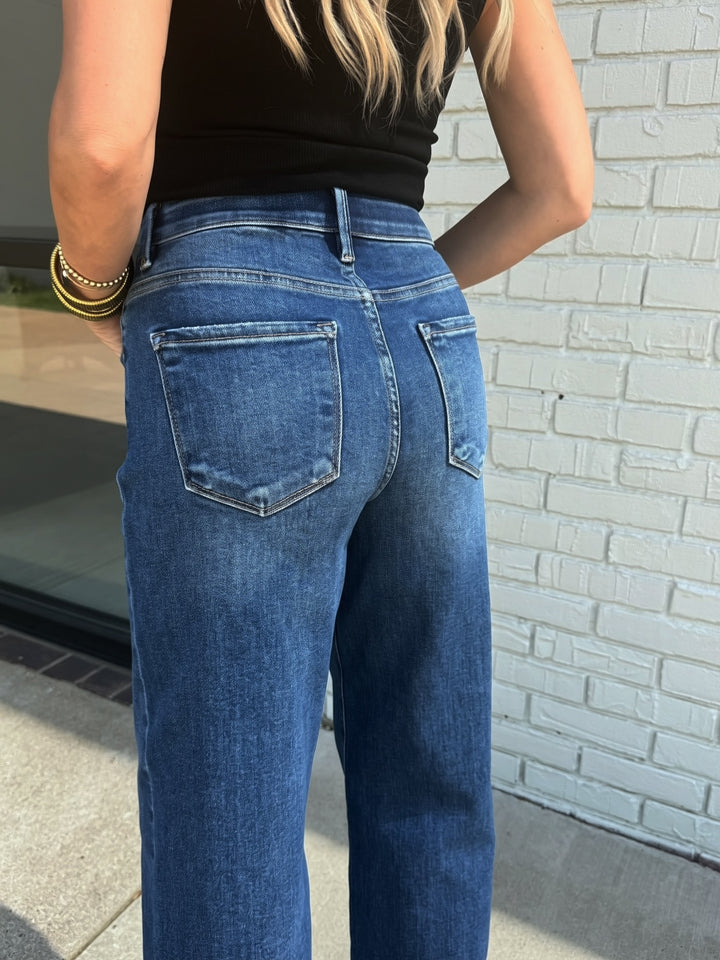 Katie Tummy Control Crop Jeans