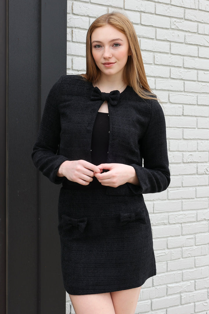 Featherson Jacket- Black