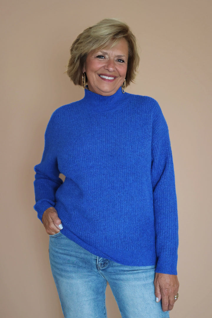 Shannon Turtleneck- Royal Blue