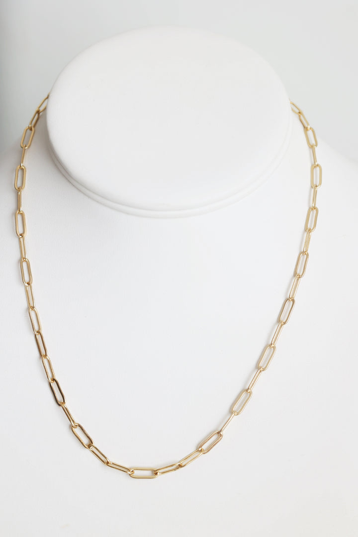 Large Lily Link Necklace