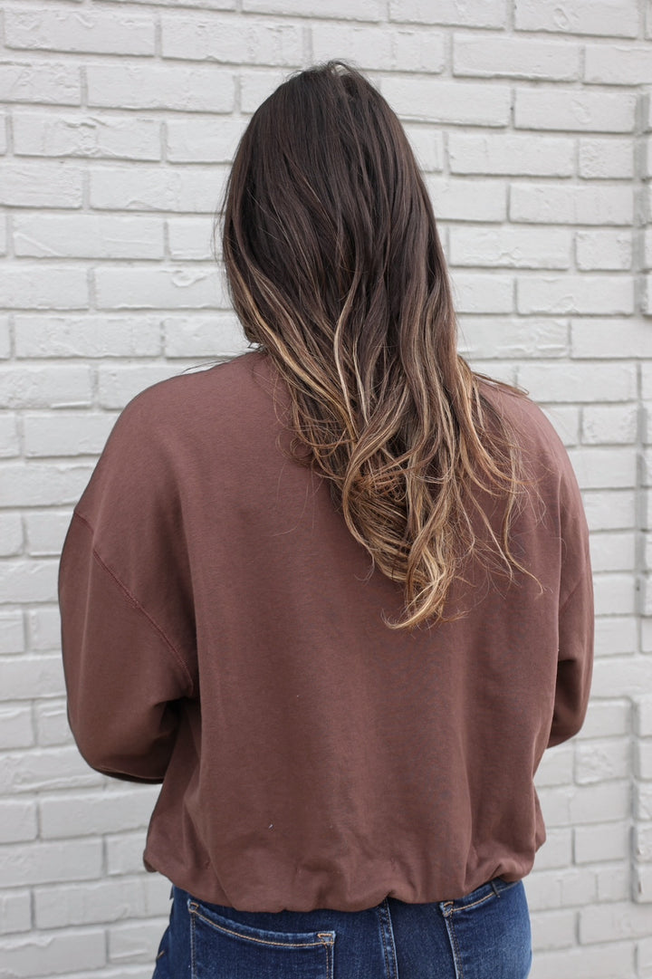 Marlee Bubble Sweatshirt