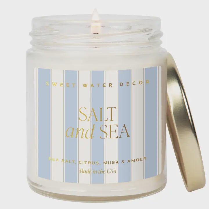 Salt And Sea 9 oz. Soy Candle