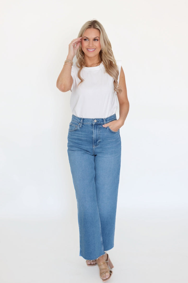 Nova High Rise Crop Jeans