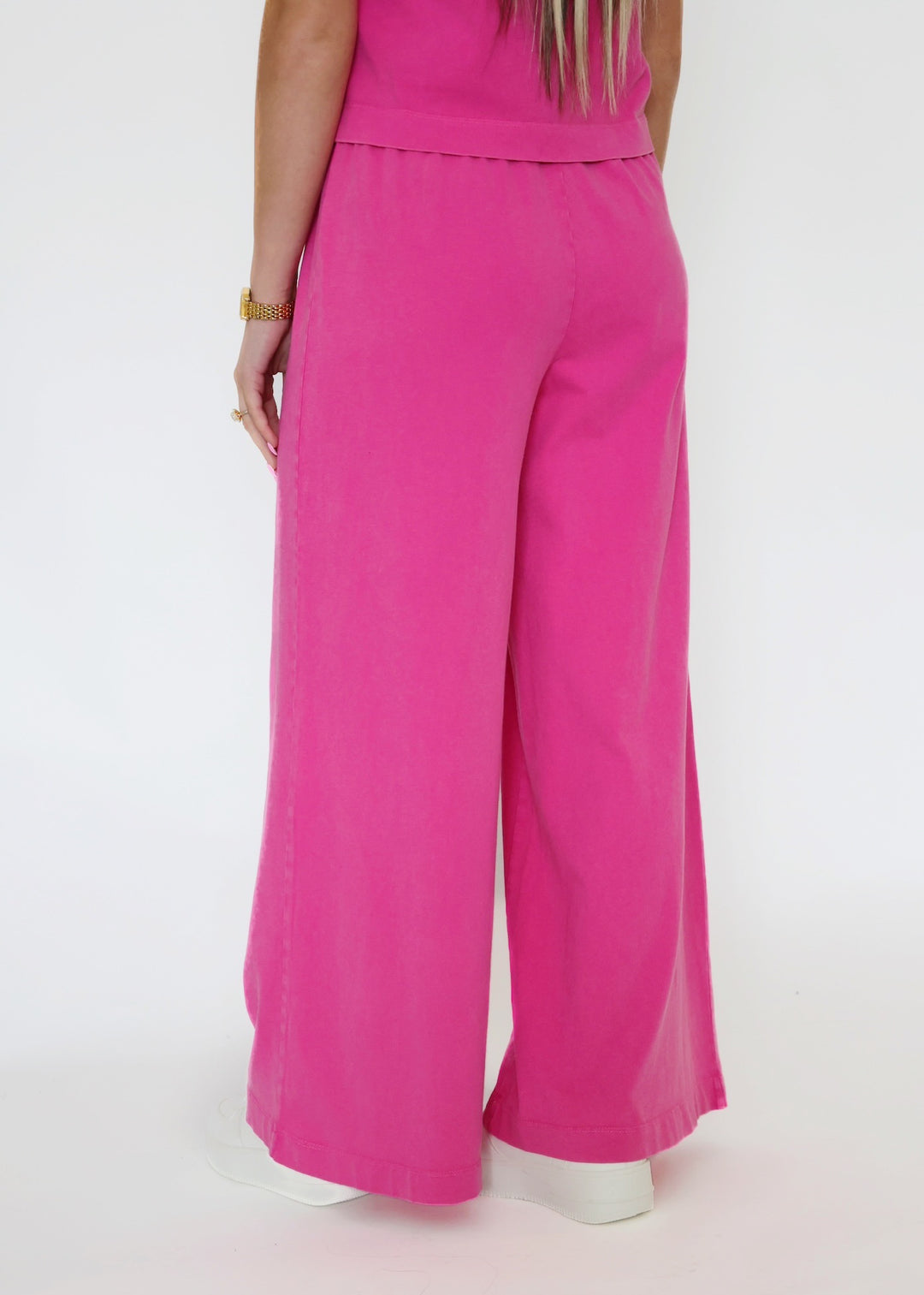 Scout Jersey Flare Pant- Island Pink