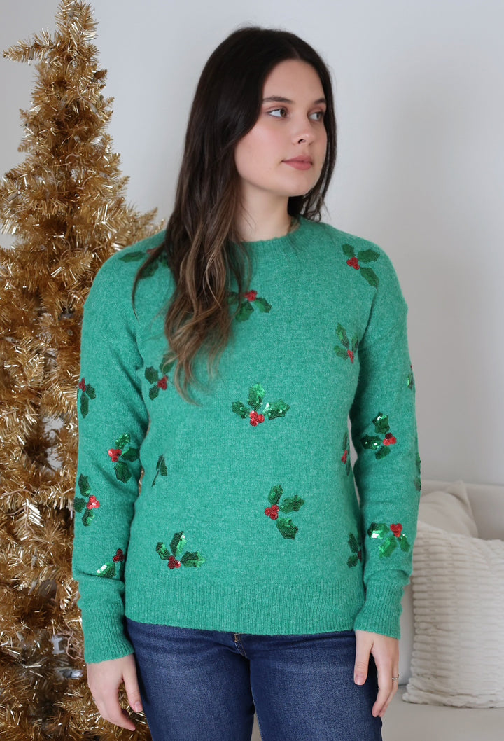 Christmas Mistletoe Sweater