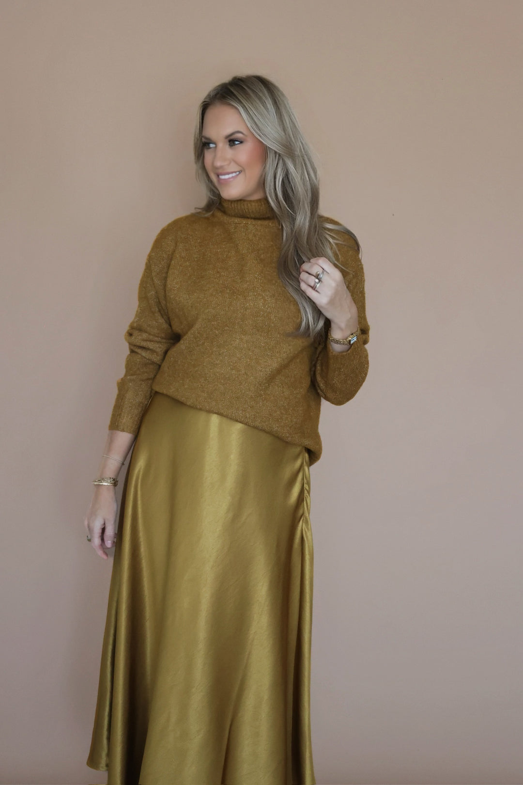 Good Thing Sweater- Camel