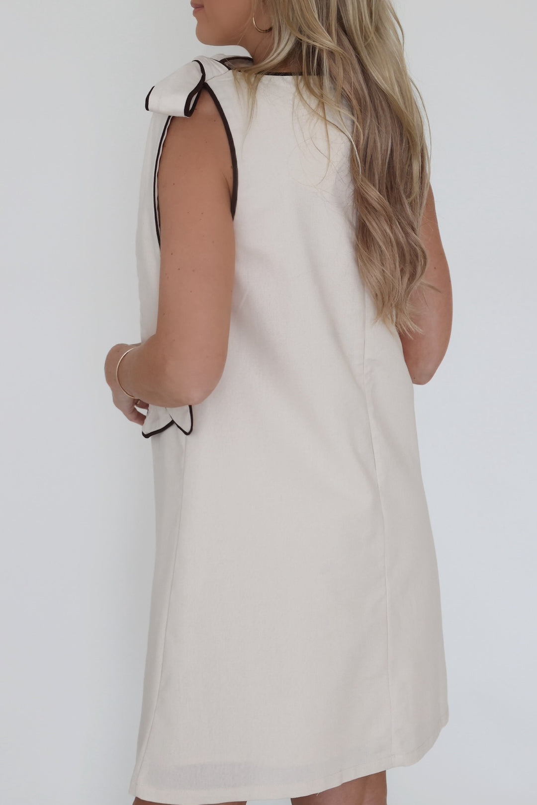 Kate Bow Mini Dress