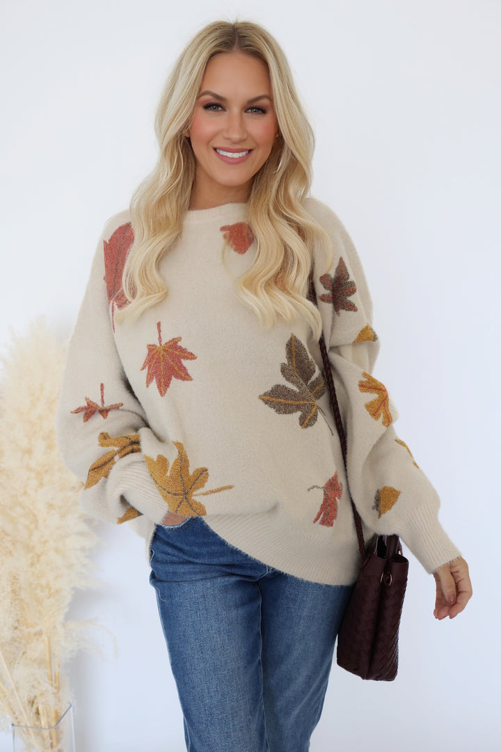 Crisp Fall Air Sweater