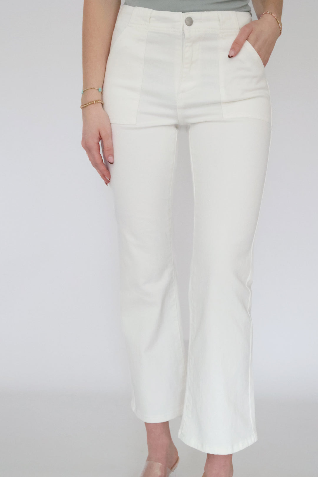 Hailey Patch Pocket Jeans